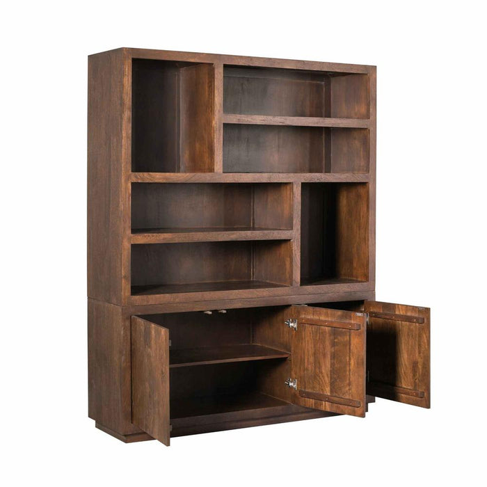 Opbergkast Vakkenkast Brussel Bruin XL 160 cm 160x45x200 cm-Opbergkasten-Starfurn