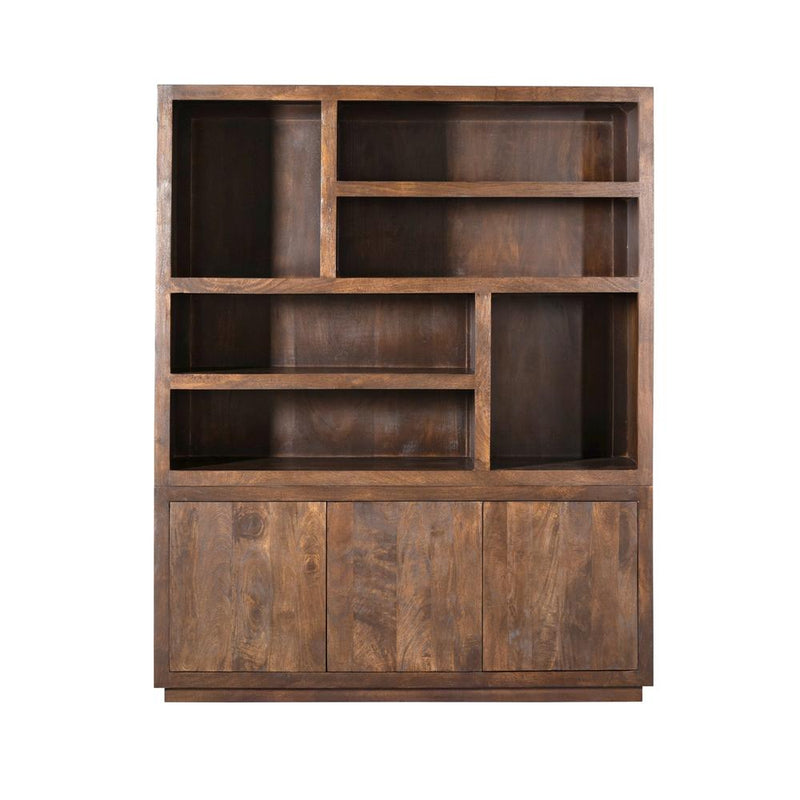 Opbergkast Vakkenkast Brussel Bruin XL 160 cm 160x45x200 cm-Opbergkasten-Starfurn