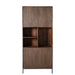 Opbergkast Vakkenkast Madison Bruin 90 cm 90x45x200 cm-Opbergkasten-Starfurn