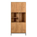 Opbergkast Vakkenkast Madison Naturel 90 cm 90x45x200 cm-Opbergkasten-Starfurn