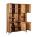 Opbergkast Vakkenkast Madison XL Naturel 135 cm 135x45x200 cm-Opbergkasten-Starfurn