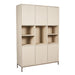 Opbergkast Vakkenkast Madison XL Zand 135 cm 135x45x200 cm-Opbergkasten-Starfurn