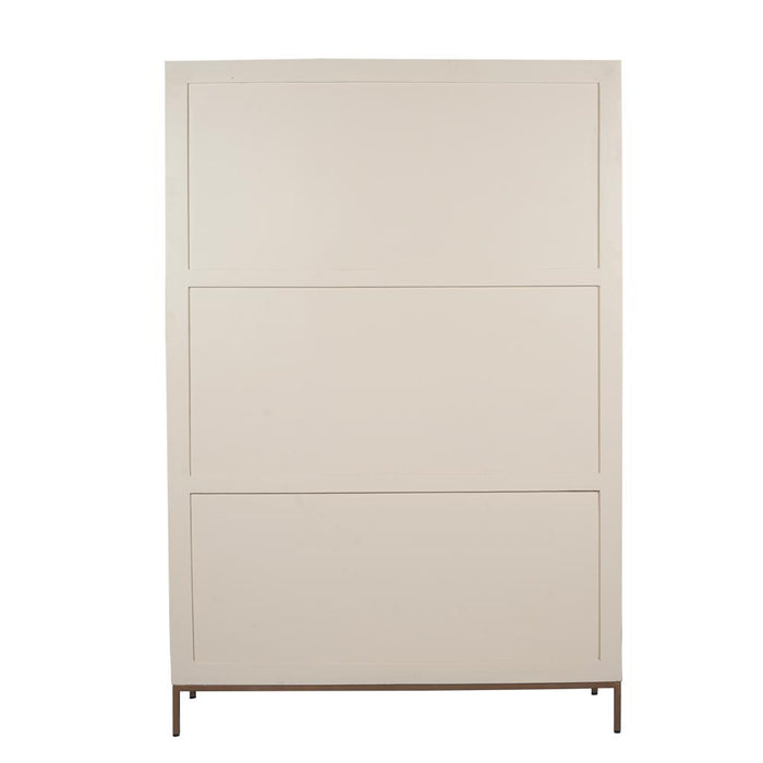 Opbergkast Vakkenkast Madison XL Zand 135 cm 135x45x200 cm-Opbergkasten-Starfurn