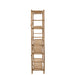 Opbergkast Vakkenkast Naturel Bamboe 40x160 cm-Opbergkasten-J-Line