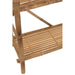 Opbergkast Vakkenkast Naturel Bamboe 40x160 cm-Opbergkasten-J-Line