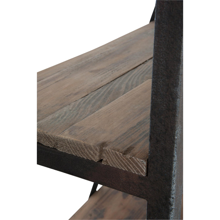 Opbergkast Vakkenkast Naturel Ijzer 45x160 cm-Opbergkasten-J-Line
