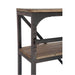Opbergkast Vakkenkast Naturel Ijzer 45x160 cm-Opbergkasten-J-Line