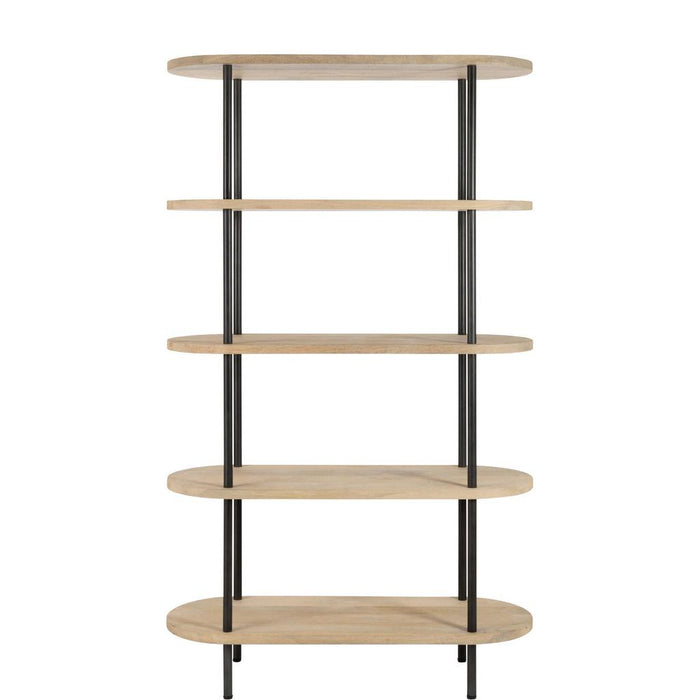 Opbergkast Vakkenkast Naturel Staal 40x105 cm-Opbergkasten-J-Line
