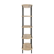 Opbergkast Vakkenkast Naturel Staal 40x105 cm-Opbergkasten-J-Line