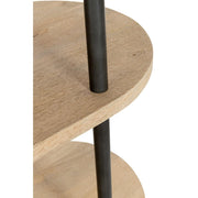 Opbergkast Vakkenkast Naturel Staal 40x105 cm-Opbergkasten-J-Line