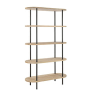 Opbergkast Vakkenkast Naturel Staal 40x105 cm-Opbergkasten-J-Line