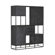 Opbergkast Vakkenkast New York Supreme XXL 160x45x200 cm-Opbergkasten-Starfurn