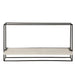 Opbergkast Vakkenkast Wit Ijzer L 65x16 cm-Opbergkasten-J-Line