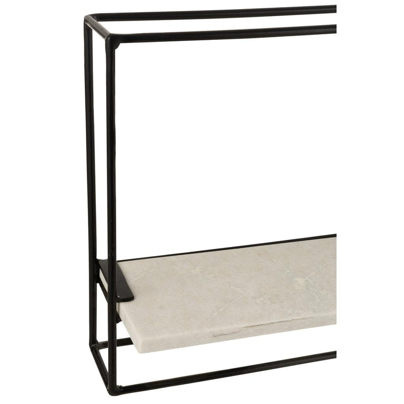 Opbergkast Vakkenkast Wit Ijzer L 65x16 cm-Opbergkasten-J-Line