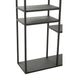 Opbergkast Vakkenkast Zwart Ijzer 25x110 cm-Opbergkasten-J-Line