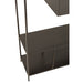 Opbergkast Vakkenkast Zwart Metaal 26x85 cm-Opbergkasten-J-Line