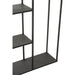Opbergkast Vakkenkast Zwart ijzer 25x110 cm-Opbergkasten-J-Line