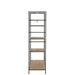 Opbergkast Vakkenkast Zwart ijzer 52x111 cm-Opbergkasten-J-Line