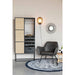 Opbergkast Wijnkast Guuji High MDF Zwart 80x38 cm