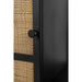 Opbergkast Wijnkast Guuji Low MDF Zwart 80x38 cm-Wijnkasten-Creating Home