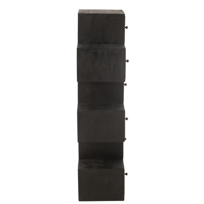 Opbergkast Wit Fur 30x50 cm-Opbergkasten-J-Line