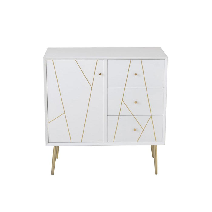 Opbergkast Wit Mdf 40x80 cm-Opbergkasten-J-Line