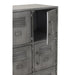 Opbergkast Zilver Ijzer 41x86 cm-Opbergkasten-J-Line