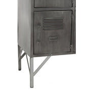 Opbergkast Zilver Ijzer 41x86 cm-Opbergkasten-J-Line