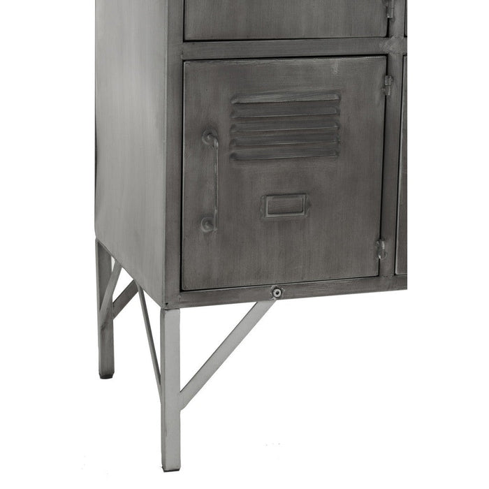 Opbergkast Zilver Ijzer 41x86 cm-Opbergkasten-J-Line