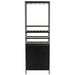 Opbergkast Zwart Fir hout 42x60 cm-Opbergkasten-J-Line