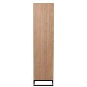 Opbergkast Zwart Metaal 38x62 cm-Opbergkasten-J-Line
