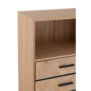 Opbergkast Zwart Metaal 38x62 cm-Opbergkasten-J-Line