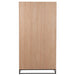 Opbergkast Zwart Metaal 42x95 cm-Opbergkasten-J-Line