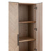 Opbergkast Zwart Metaal 42x95 cm-Opbergkasten-J-Line