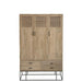 Opbergkast Zwart ijzer 45x115 cm-Opbergkasten-J-Line