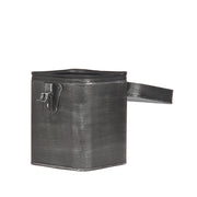 Opbergkist Antiek Zwart Metaal L 15x16x19 cm-Opbergdozen en manden-LABEL51