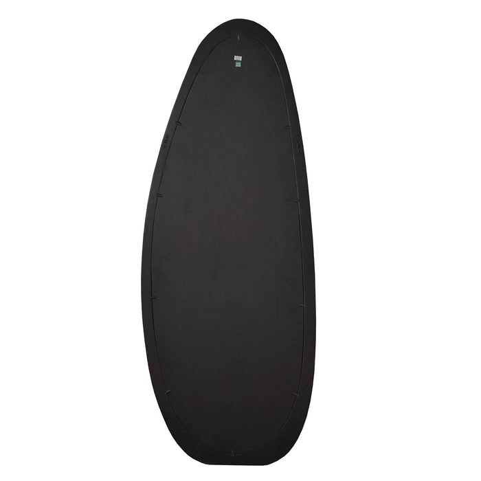 Organische spiegel Lou Zwart  Mangohout 180 cm
