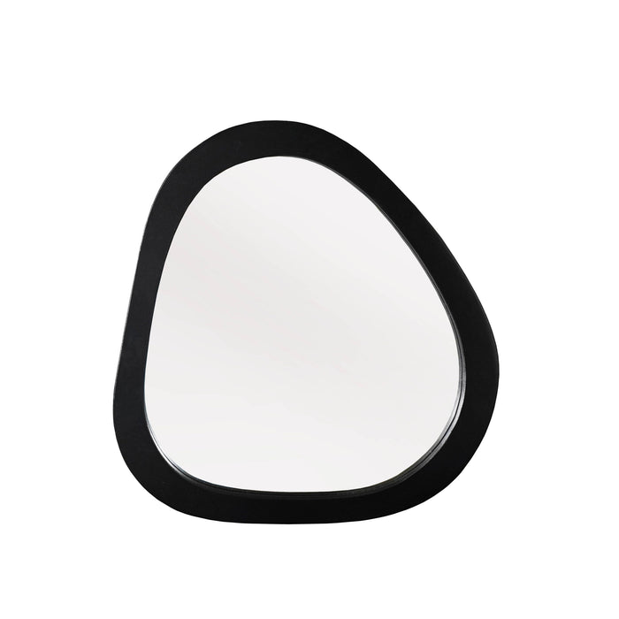 Organische spiegel Lou Zwart  Mangohout 55 cm