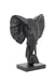 Ornament 38,5x19,5x49 cm OLIFANT mat zwart-Light & Living