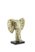 Ornament op voet 30x15x35,5 cm OLIFANT licht goud-Light & Living