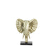 Ornament op voet 30x15x35,5 cm OLIFANT licht goud-Light & Living