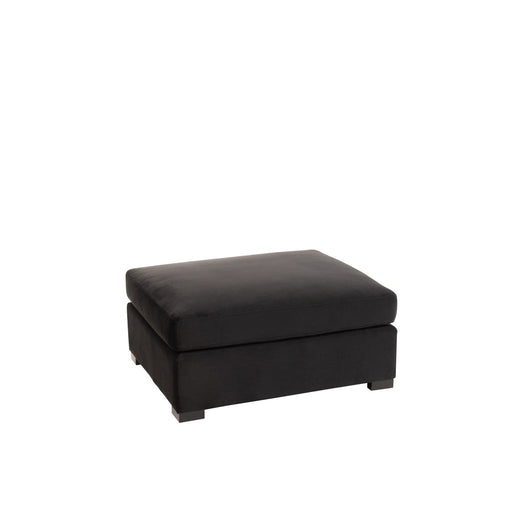 Ottoman Velvet Zwart-Hockers-J-Line