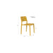 Outdoor Chair Serra Ochre-Eetkamerstoelen-Creating Home