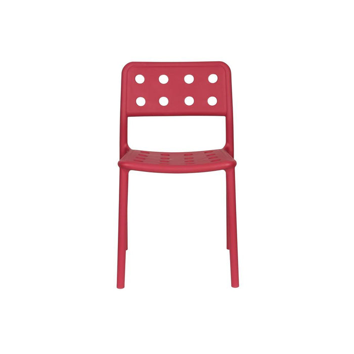 Outdoor Chair Serra Red-Eetkamerstoelen-Creating Home