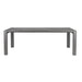 Outdoor Table Alban | Staal | Grijs | 220x100-Eettafels-Creating Home