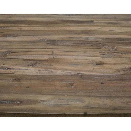 Ovaal tafelblad - 180x100x4 - Naturel - Teak-Ovale tafelbladen-HSM Collection