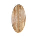 Ovaal tafelblad - 200x100x4 - Naturel - Mangohout-Ovale tafelbladen-HSM Collection