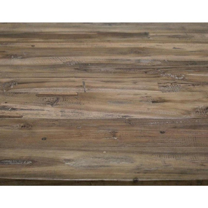 Ovaal tafelblad - 240x120x4 - Naturel - Teak-Ovale tafelbladen-HSM Collection