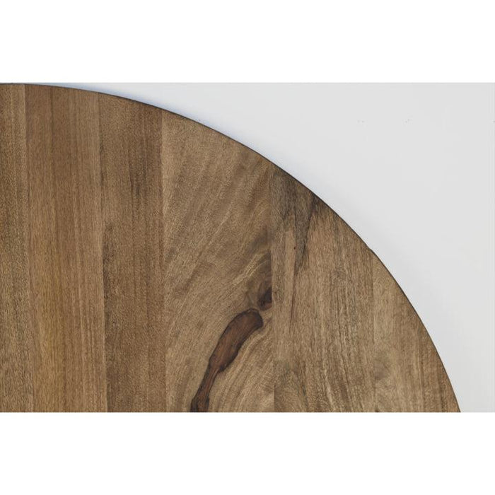 Ovaal tafelblad Oakland - 240x120x3,5 - Naturel - Mangohout-Ovale tafelbladen-HSM Collection