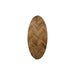 Ovaal tafelblad visgraat - 220x110x4 - Naturel - Eiken-Ovale tafelbladen-HSM Collection